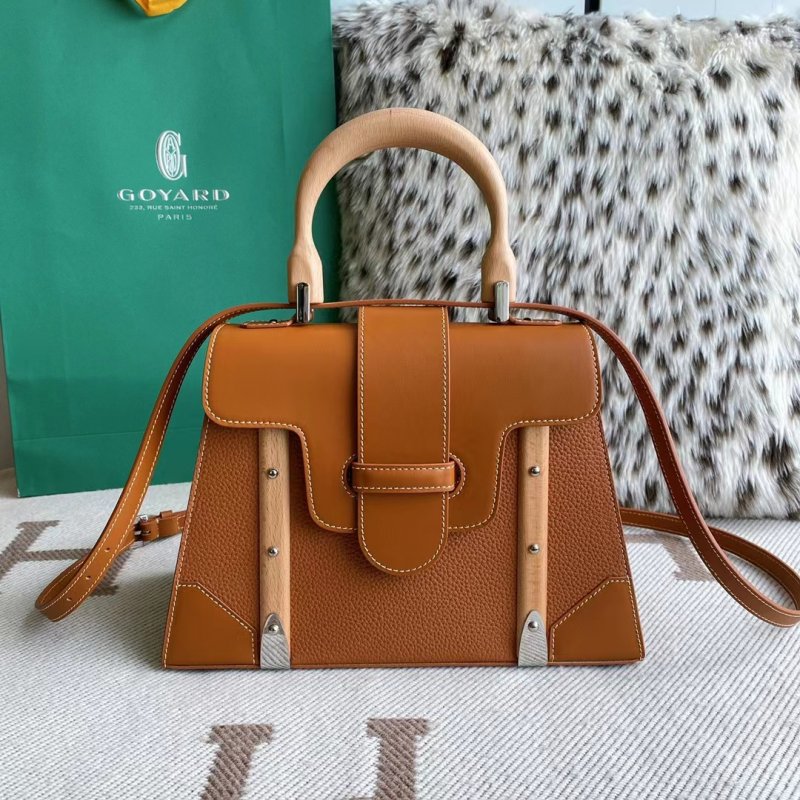 Goyard Saigon手提包优雅之美，专柜级原单戈雅包包