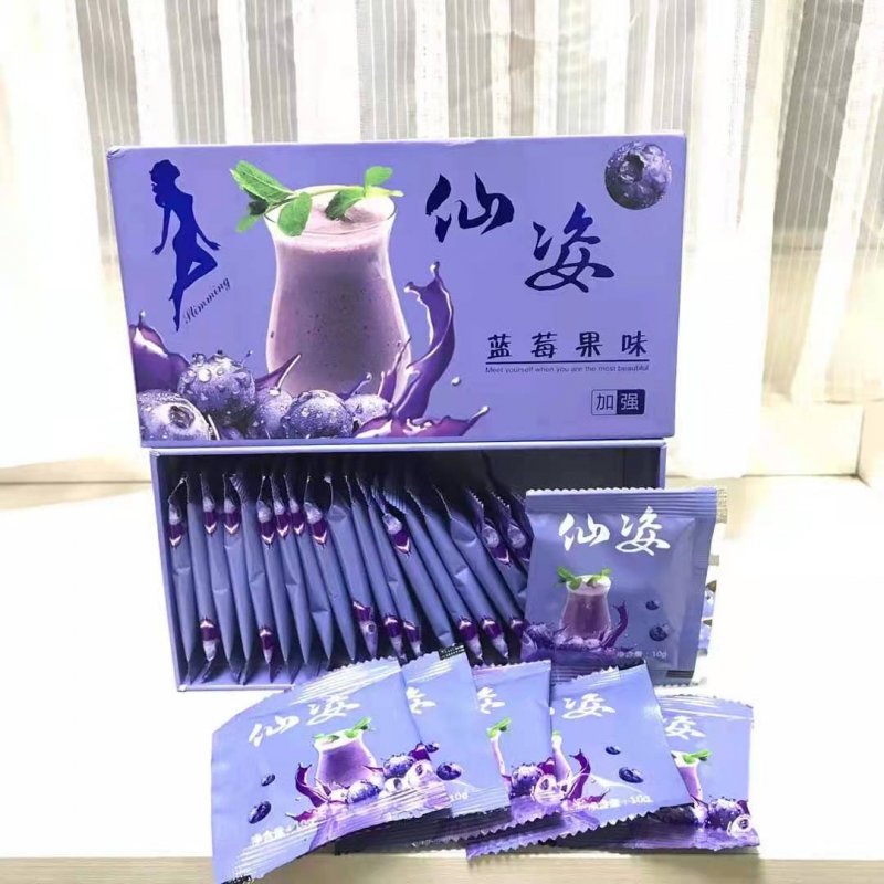 --仙姿蓝莓果味奶昔厂家一手货源批发